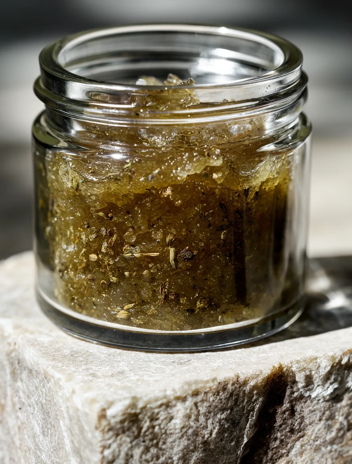 Primary body salve formulation on stone