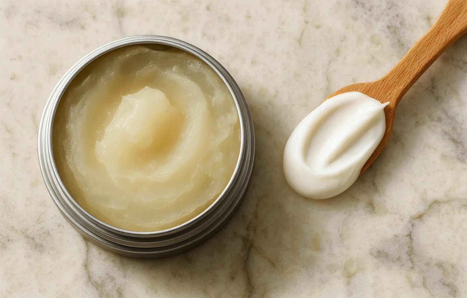 Rich botanical salve texture