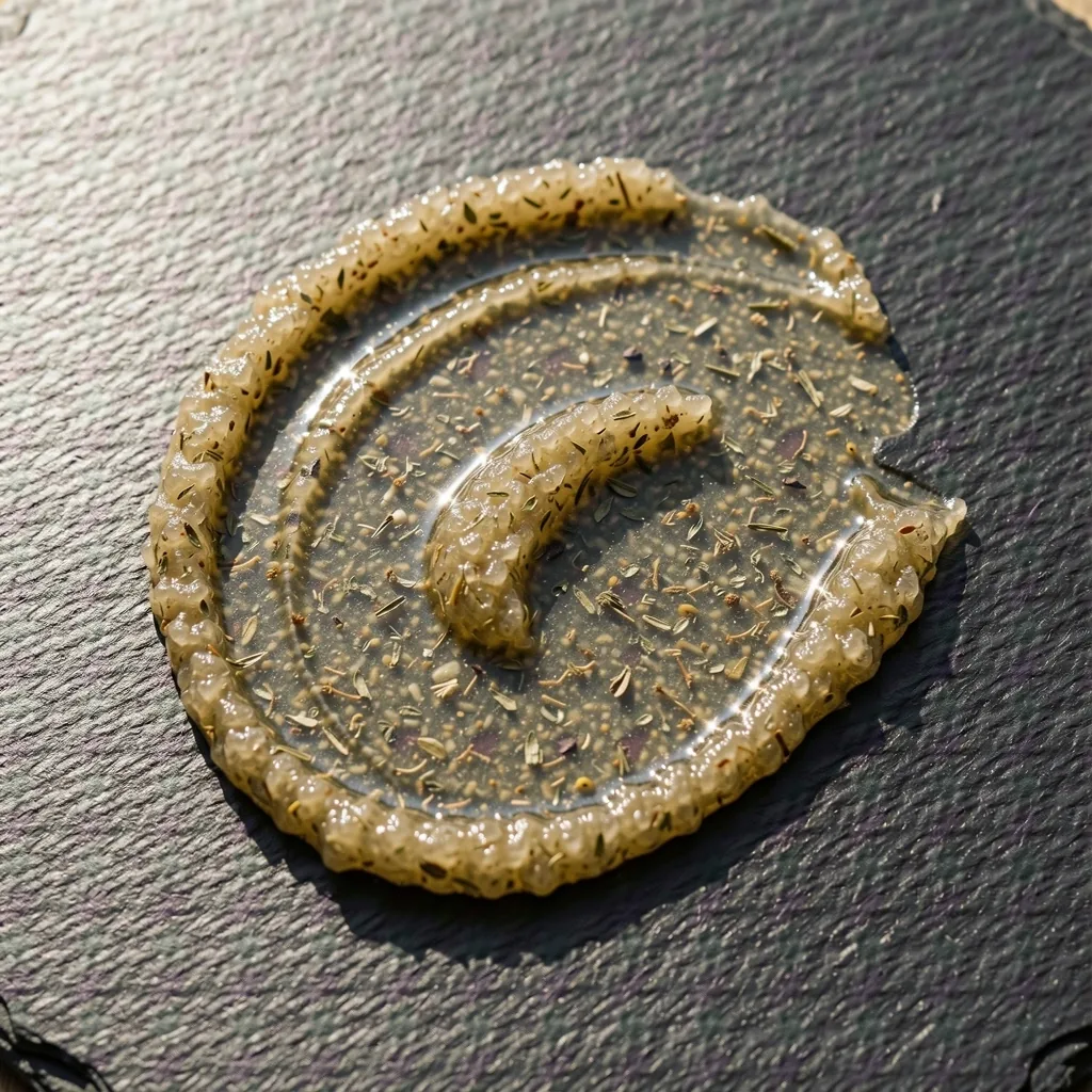 Concentrated salve texture